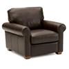 Magnum Stationary Leather Chair (77326-02) image 1