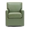 Pia Swivel Leather Accent Chair (77040-33) image 1