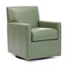 Pia Swivel Leather Accent Chair (77040-33) image 2