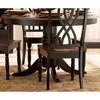 Round Ohana Dining Table with Pedestal Base (1393BK-48) image 2