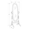 Floorstanding Mirror (I 3102) image 5