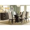 Daisy Dining Table with Glass Top and Pedestal Base (710-72*) image 4