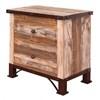 Antique Multicolor 2-Drawer Nightstand (IFD966NTST) image 1
