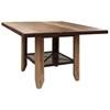 Square Antique Multicolor Counter Height Dining Table (IFD967COUNT-MC) image 1
