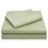 Brushed Microfiber Bed Sheet- Fern (Split King) image 1