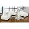 Makri Stationary Bonded Leather Chair (CM6336WH-CH) image 2