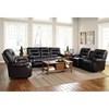 Maddox Power Reclining Leather Loveseat (Maddox L840CP7) image 2