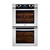 27-inch, 8.6 cu. ft. Built-in Double Wall Oven with Convection (HCW3485AES) image 1