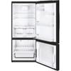 30-inch, 21 cu.ft. Freestanding Bottom Freezer Refrigerator with LED Lighting (GBE21AGKBB) image 3