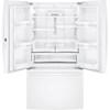 36-inch, 28.5 cu. ft. French 3-Door Refrigerator with Ice and Water (GNE29GGKWW) image 3