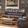 Power Reclining Leather-Air Sofa (T-1155-S) image 1