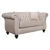 Stationary Fabric Loveseat (5201) image 1