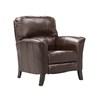 Leather Recliner (H0202 Brown) image 1