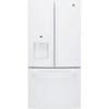 33-inch, 23.8 cu. ft. French 3-Door Refrigerator with Ice and Water (GFE24JGKWW) image 1