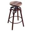 Antique Multicolor Adjustable Height Stool (IFD968BS2430) image 1