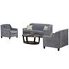 Stationary Fabric Sofa (6125) image 2