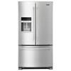 36-inch, 25 cu. ft. French 3-Door Refrigerator with Ice and Water (MFI2570FEZ) image 1