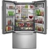 36-inch, 23.8 cu. ft. Counter-Depth French 3-Door Refrigerator with Ice and Water Dispensing System (KRFC704FPS) image 3