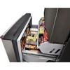 36-inch, 23.8 cu. ft. Counter-Depth French 3-Door Refrigerator with Ice and Water (KRFC704FBS) image 6