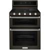 30-inch Freestanding Gas Range (KFGD500EBS) image 1