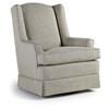 Natasha Swivel Glider Fabric Chair (Natasha 7147) image 1