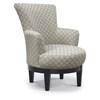Justine Swivel Fabric Accent Chair (Justine 2968E) image 1