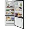 30-inch, 21 cu. ft. Bottom Freezer Refrigerator (GBE21DGKBB) image 2