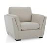 Fauteuil fixe en tissu (2519) image 1