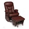 Pel Series 17 Swivel Glider Leather Match Recliner (113517) image 1