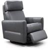 Lago Swivel Glider Leather Look Recliner (LAGO-A-UL) image 1