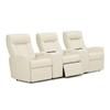 Mobilier modulaire 5-pièces Banff II inclinable en cuir (42210-66/42210-W2/42210-60/42210-W2/42210-67-VENICE-BISQUIT) image 1