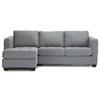 Barrett Fabric 2 pc Sectional (70558-08/70558-16-ECHOSUEDE-CHARCOAL) image 1