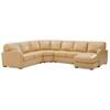 Westside Leather 4 pc Sectional (77307-07/77307-09/77307-14/77307-15-CLASSIC-WHEAT) image 1