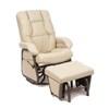 Pel Series 02 Swivel Glider Leather Recliner (110602) image 1