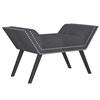 Lana 401-950GY Bench - Grey and Black image 1