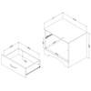 Step One 1-Drawer Kids Nightstand (3159062) image 4