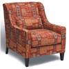 Zora Stationary Fabric Accent Chair (Zora Accent Chair) image 1