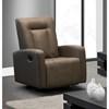 Power Glider Rocker Leather Look Recliner (Liam L0252-MEC-GL-OP Power Glider Rocker Recliner) image 1