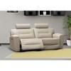 Devin Power Reclining Leather Look Loveseat (Devin 40145-OP) image 1