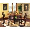 Round Abaco Counter Height Dining Table with Pedestal Base (AB200PTB) image 1