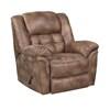 Power Rocker Fabric and Leather Look Recliner (129-98-15) image 1