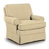 Quinn Swivel Glider Fabric Chair (1577-21927) image 1