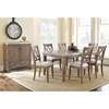 Franco Dining Table with Marble Top (FR500WT) image 3