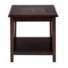 Baroque Brown End Table (698-3) image 1