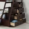 HH3000 Twin over Full Staircase Bunk Bed image 2