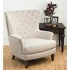 Conner Stationary Fabric Accent Chair (CONNER-CH-NATURAL) image 2