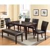 Idris Dining Table with Marble Top (70520) image 1