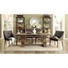 Anna Claire Dining Table with Zinc Top & Trestle Base (5428-84) image 2