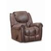 Del Mar Rocker Fabric and Leather Look Recliner (122-91-21) image 1