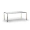 Cubo Dining Table with Glass Top (Cubo 36